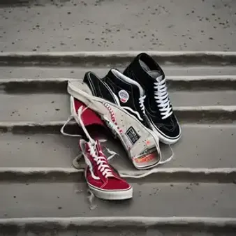 Iconic Vans Skateboarding Shoes